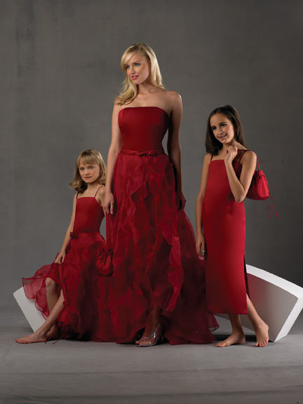 evening dresses, bridal gowns