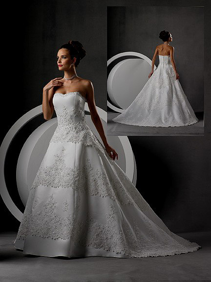 evening dresses, bridal gowns
