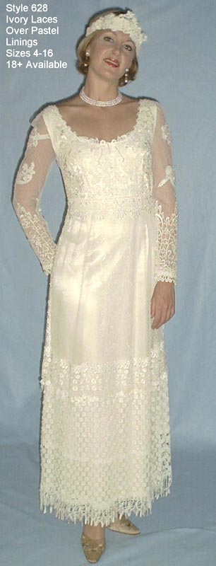 evening dresses, bridal gowns