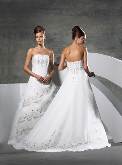 evening dresses, bridal gowns
