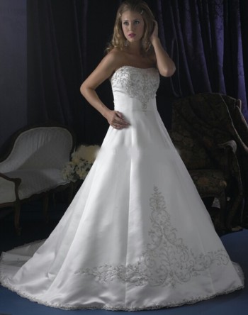 evening dresses, bridal gowns