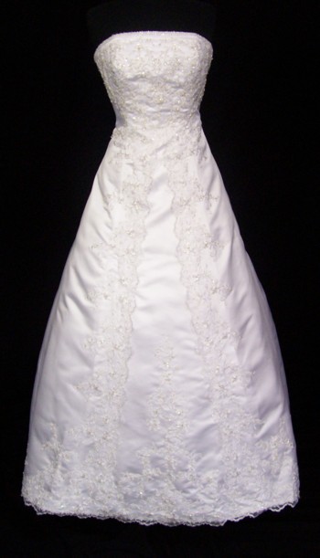 evening dresses, bridal gowns