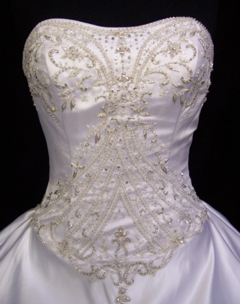 evening dresses, bridal gowns